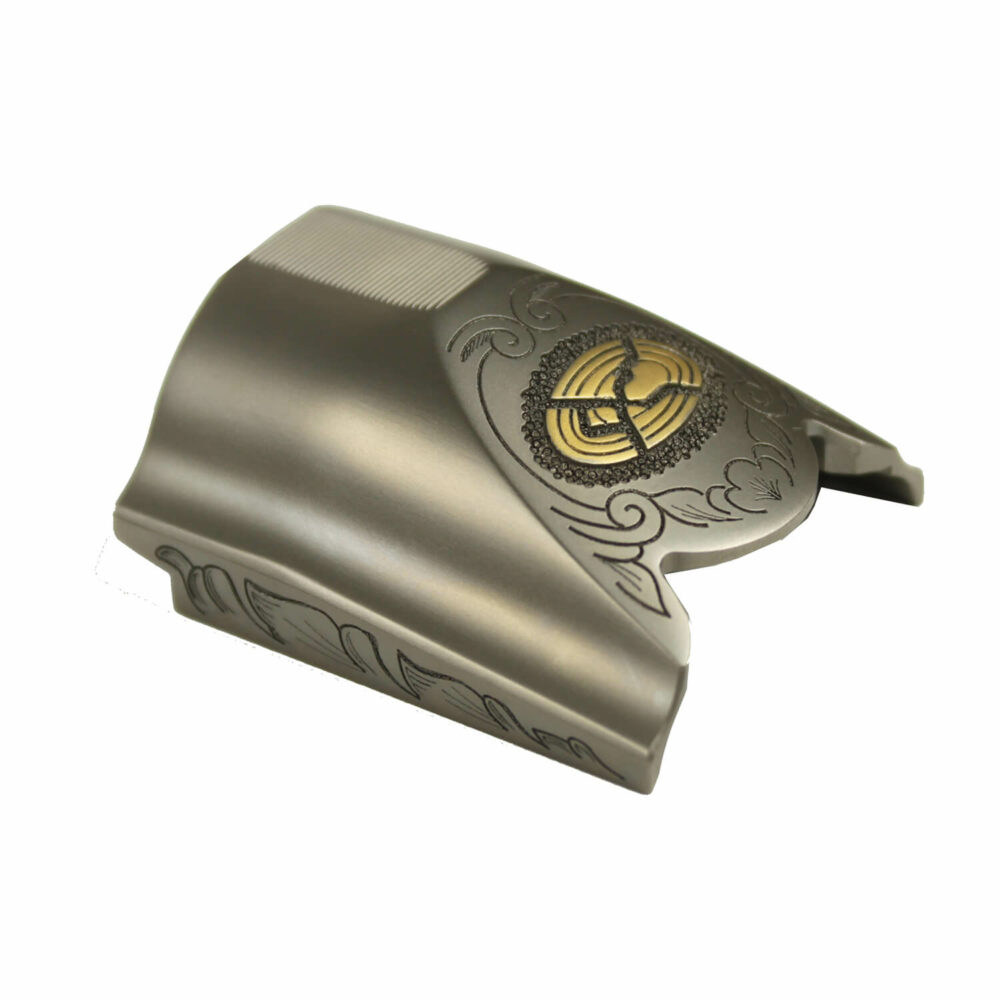 K-20 Top Latch, Nickel, Gold Broken Target