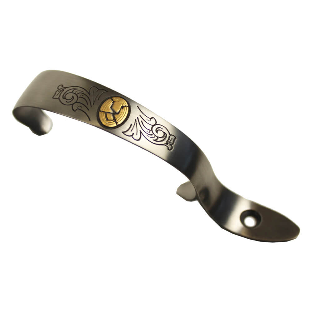 K-80, Trigger Guard, Nitride, Gold Broken Target