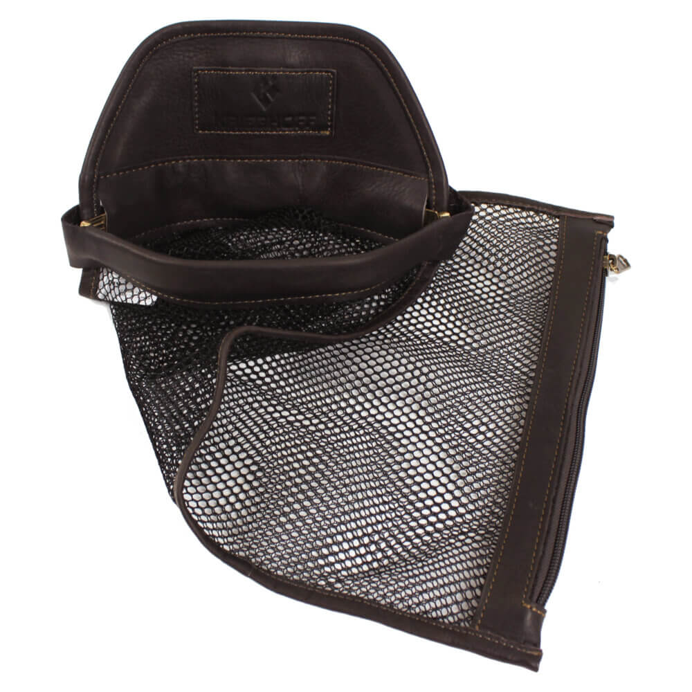 Leather Mesh Hull Bag by Wild Hare, Two Colors