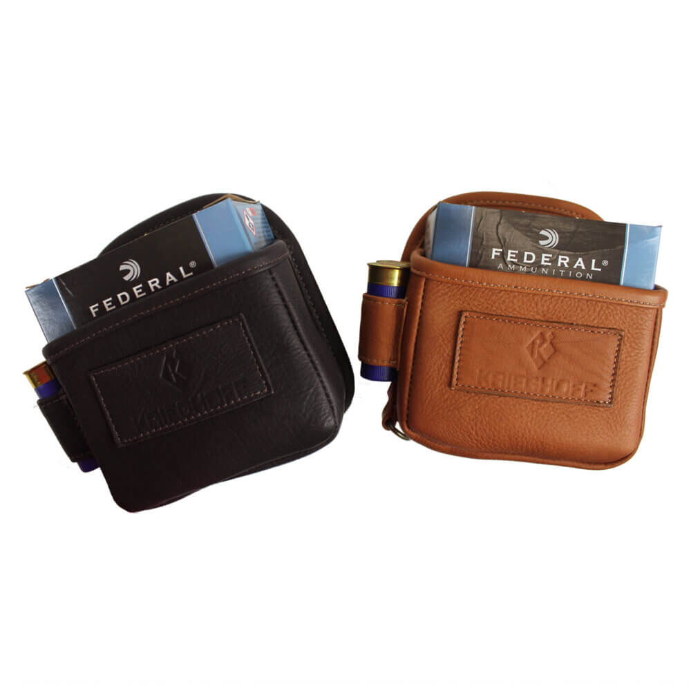Leather 1 Box Carrier by Wild Hare, Two Colors