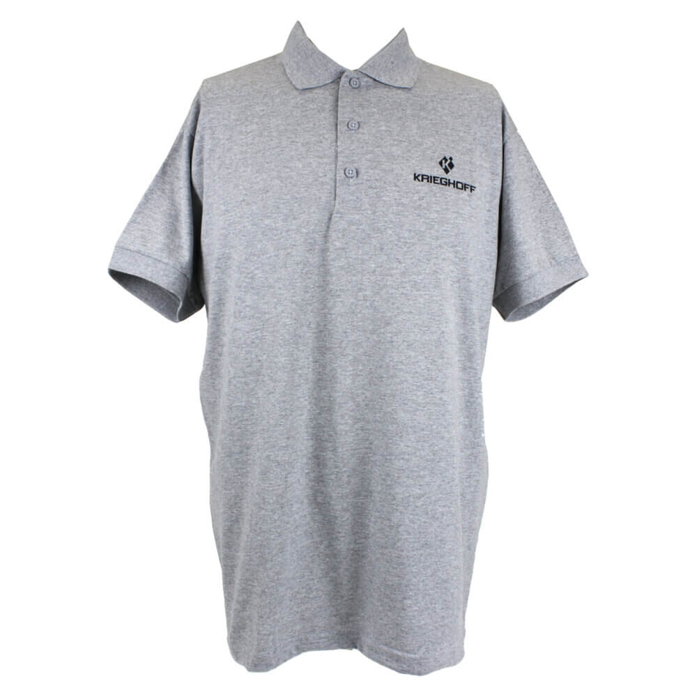 DryBlend Jersey Polo Shirt, Grey