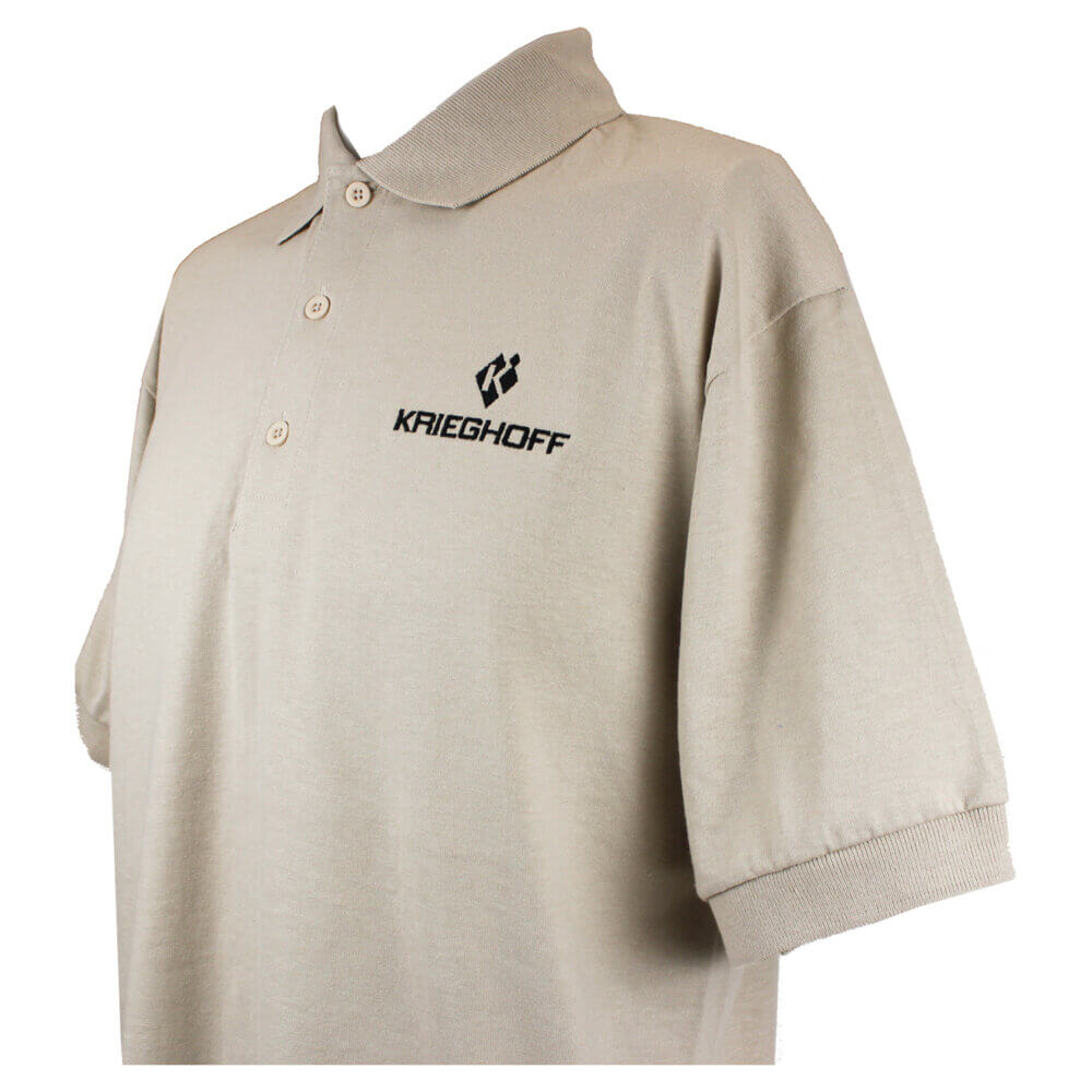 DryBlend Jersey Polo Shirt, Sand